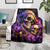 Irish Skull Blanket Good Girl Drinve Wine, Badass Girl Chug Beer