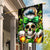 Rose Skull Garden Flag No Matter How Much I Try To Be Fucking Nice - Wonder Print Shop