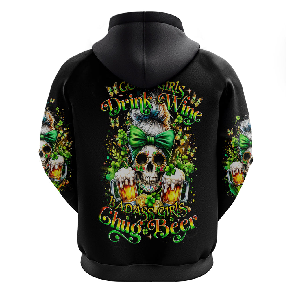 Rose Skull Hoodie No Matter How Much I Try To Be Fucking Nice - Wonder Print Shop