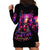 Rose Skull Hoodie Dress No Matter How Much I Try To Be Fucking Nice - Wonder Print Shop