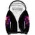 Rose Skull Sherpa Hoodie No Matter How Much I Try To Be Fucking Nice - Wonder Print Shop