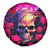 Rose Skull Spare Tire Cover No Matter How Much I Try To Be Fucking Nice - Wonder Print Shop