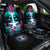 Twin Skull Car Seat Cover Don't Try Figure Me out I'm A Special Kind Of Twisted