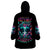 Twin Skull Wearable Blanket Hoodie Don't Try Figure Me out I'm A Special Kind Of Twisted