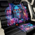 Flame Skull Back Car Seat Cover While You Are Talking Behind My Back Freel Free To Bend Down And Kiss My Ass DT01