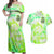 Irish Skull Couples Matching Off Shoulder Maxi Dress and Hawaiian Shirt Drink Up Bitch - Wonder Print Shop