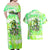 Irish Skull Couples Matching Off Shoulder Maxi Dress and Hawaiian Shirt Drink Up Bitch - Wonder Print Shop