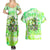 Irish Skull Couples Matching Summer Maxi Dress and Hawaiian Shirt Drink Up Bitch - Wonder Print Shop