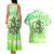 Irish Skull Couples Matching Tank Maxi Dress and Hawaiian Shirt Drink Up Bitch - Wonder Print Shop