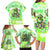 Irish Skull Family Matching Long Sleeve Bodycon Dress and Hawaiian Shirt Drink Up Bitch - Wonder Print Shop