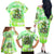 Irish Skull Family Matching Off Shoulder Long Sleeve Dress and Hawaiian Shirt Drink Up Bitch - Wonder Print Shop