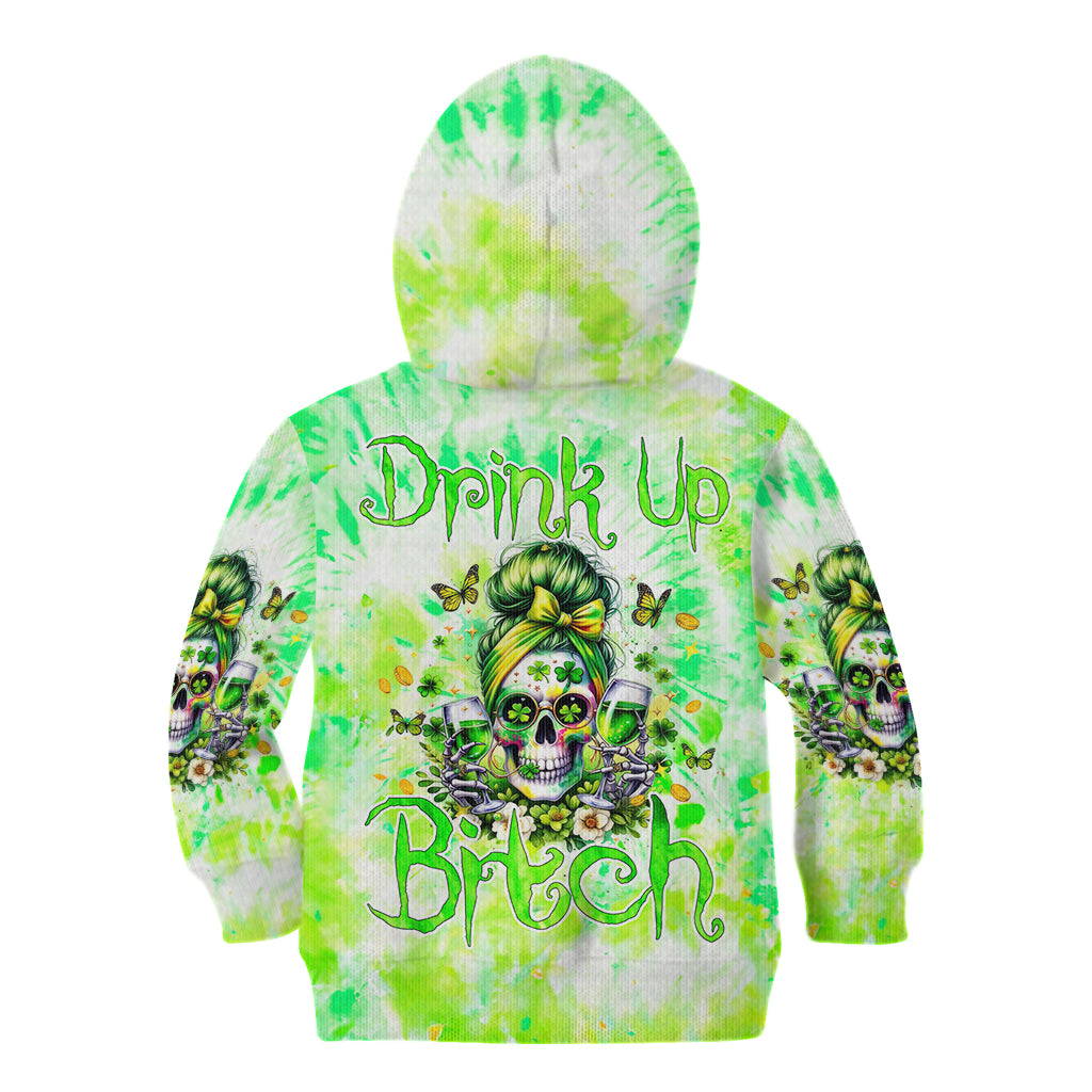 Irish Skull Kid Hoodie Drink Up Bitch - Wonder Print Shop