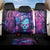 Lady Skull Back Car Seat Cover I'm Not Anti Social I'm Just Not User Friendly - Wonder Print Shop