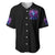 Lady Skull Baseball Jersey I'm Not Anti Social I'm Just Not User Friendly - Wonder Print Shop