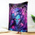 Lady Skull Blanket I'm Not Anti Social I'm Just Not User Friendly