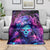 Lady Skull Blanket I'm Not Anti Social I'm Just Not User Friendly