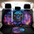 Flame Skull Back Car Seat Cover Its Not How Crazy I Am But How Much I enjoy It That Makes Me Dangeous - Wonder Print Shop