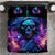 Flame Skull Bedding Set Its Not How Crazy I Am But How Much I enjoy It That Makes Me Dangeous - Wonder Print Shop