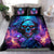 Flame Skull Bedding Set Its Not How Crazy I Am But How Much I enjoy It That Makes Me Dangeous - Wonder Print Shop