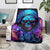 Flame Skull Blanket Its Not How Crazy I Am But How Much I enjoy It That Makes Me Dangeous