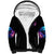 Flame Skull Sherpa Hoodie Its Not How Crazy I Am But How Much I enjoy It That Makes Me Dangeous - Wonder Print Shop