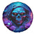 Flame Skull Spare Tire Cover Its Not How Crazy I Am But How Much I enjoy It That Makes Me Dangeous - Wonder Print Shop