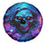 Flame Skull Spare Tire Cover Its Not How Crazy I Am But How Much I enjoy It That Makes Me Dangeous - Wonder Print Shop