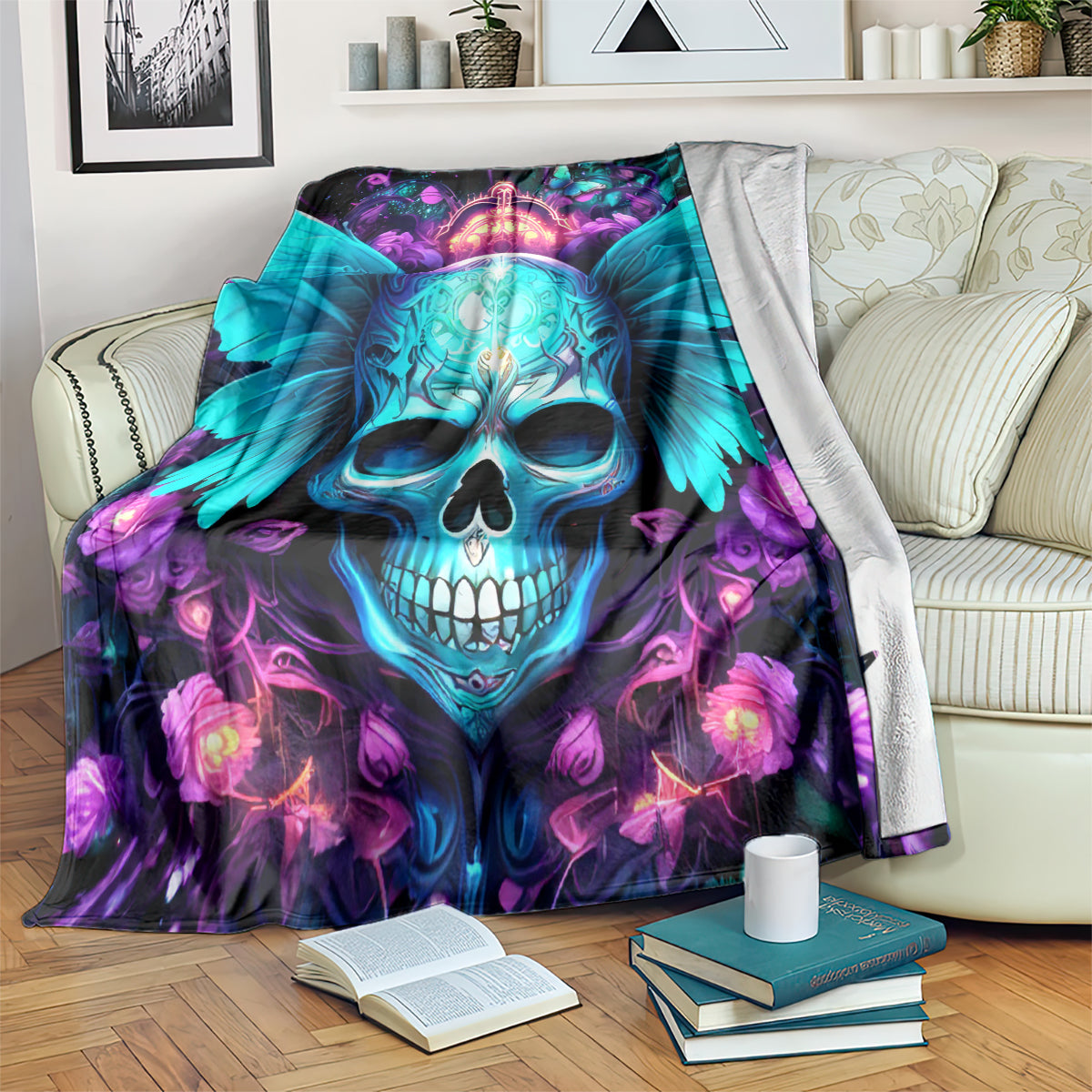 Fairy Skull Blanket In My Next Life I Want To Be The Karme Fairy