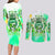 Irish Skull Couples Matching Long Sleeve Bodycon Dress and Long Sleeve Button Shirt Oho Lucky Mama - Wonder Print Shop