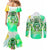 Irish Skull Couples Matching Mermaid Dress and Long Sleeve Button Shirt Oho Lucky Mama