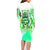 Irish Skull Family Matching Long Sleeve Bodycon Dress and Hawaiian Shirt Oho Lucky Mama - Wonder Print Shop