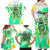 Irish Skull Family Matching Off Shoulder Maxi Dress and Hawaiian Shirt Oho Lucky Mama - Wonder Print Shop