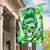 Irish Skull Garden Flag Oho Lucky Mama - Wonder Print Shop