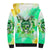 Irish Skull Sherpa Hoodie Oho Lucky Mama - Wonder Print Shop