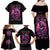 Witch Skull Family Matching Off Shoulder Maxi Dress and Hawaiian Shirt They Whispered To Her You Cannot Withstand The Storm - Wonder Print Shop