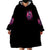 Witch Skull Wearable Blanket Hoodie They Whispered To Her You Cannot Withstand The Storm