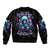 Reaper Skull Bomber Jacket Don't Try To Figure Me Out - Wonder Print Shop