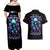 Reaper Skull Couples Matching Off Shoulder Maxi Dress and Hawaiian Shirt Don't Try To Figure Me Out - Wonder Print Shop