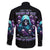 Reaper Skull Family Matching Long Sleeve Bodycon Dress and Hawaiian Shirt Don't Try To Figure Me Out - Wonder Print Shop