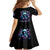 Reaper Skull Family Matching Short Sleeve Bodycon Dress and Hawaiian Shirt Don't Try To Figure Me Out - Wonder Print Shop