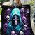 Reaper Skull Quilt Don't Try To Figure Me Out