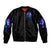 Rose Skull Bomber Jacket If My Mouth Doesn't Say It - Wonder Print Shop