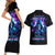 Rose Skull Couples Matching Short Sleeve Bodycon Dress and Hawaiian Shirt If My Mouth Doesn't Say It - Wonder Print Shop