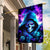 Rose Skull Garden Flag If My Mouth Doesn't Say It - Wonder Print Shop