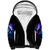 Rose Skull Sherpa Hoodie If My Mouth Doesn't Say It