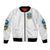 Wolf Skull Bomber Jacket You First Mistake Was Thinking I Was One Of The Sheep - Wonder Print Shop