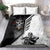 Skull Bedding Set Riding Motocycle - Wonder Print Shop