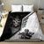 Skull Bedding Set Riding Motocycle - Wonder Print Shop