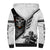 Skull Sherpa Hoodie Riding Motocycle DT01