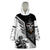 Skull Wearable Blanket Hoodie Riding Motocycle DT01